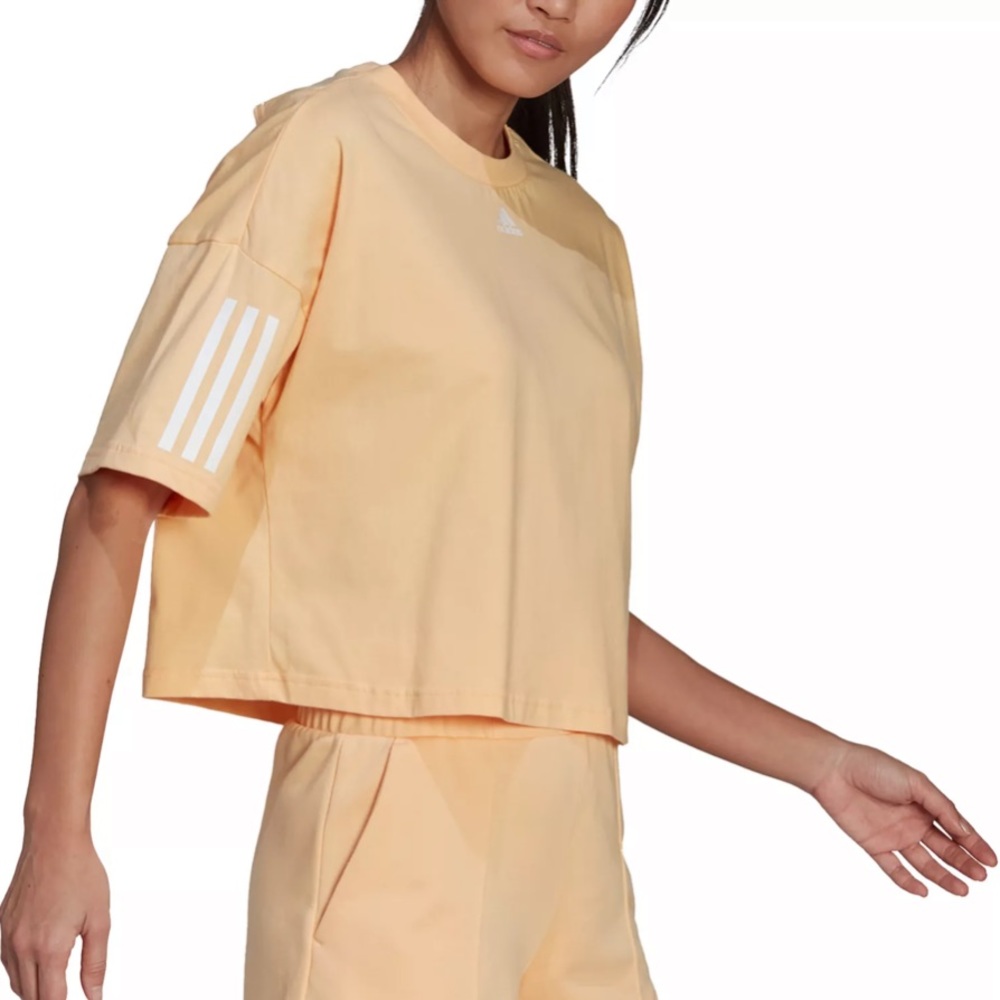 adidas Orange Women's Hyperglam Воху T-Shirt